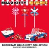 Brickcraft Officially Licensed Sanrio Hello Kitty bento Box with Detailed face and Mini Sushi Builds Included 191 Pieces Multicolored Brick Building Set