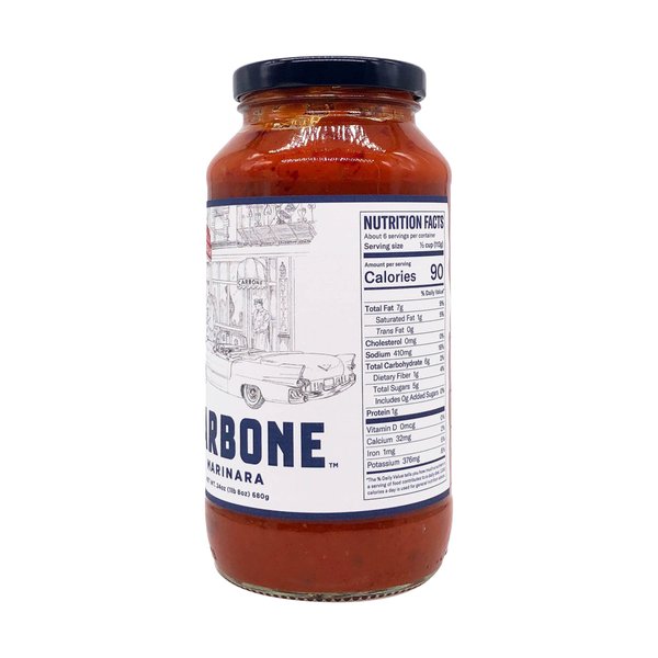 CARBONE Marinara Pasta Sauce, 24 OZ