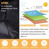 Patio Umbrella Cover - Waterproof Patio Parasol Covers with Zipper for 7ft to 11ft Outdoor Umbrellas
