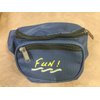 Yens Fanny Pack for Men Women - Waist Bag Pack - Lightweight Belt Bag for Travel Sports Hiking (FN-Fun 3-Zip, Navy Blue)