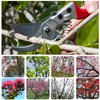 HyleJhJy Pruning Shears with Stainless SK5 Steel Blades+Straight Tip Gardening Shears Garden Shears Garden Clippers Florist Scissors Hand Pruners Garden Tools Gardening Tools Set,Red