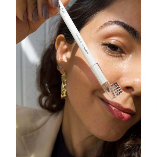 Ere Perez - Natural Almond Eyebrow Pencil | Vegan, Cruelty-Free, Clean Beauty (Perfect, 0.04 oz | 1.1 g)