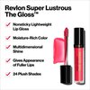 REVLON Lip Gloss, Super Lustrous The Gloss, Non-Sticky, High Shine Finish, 260 Rosy Future
