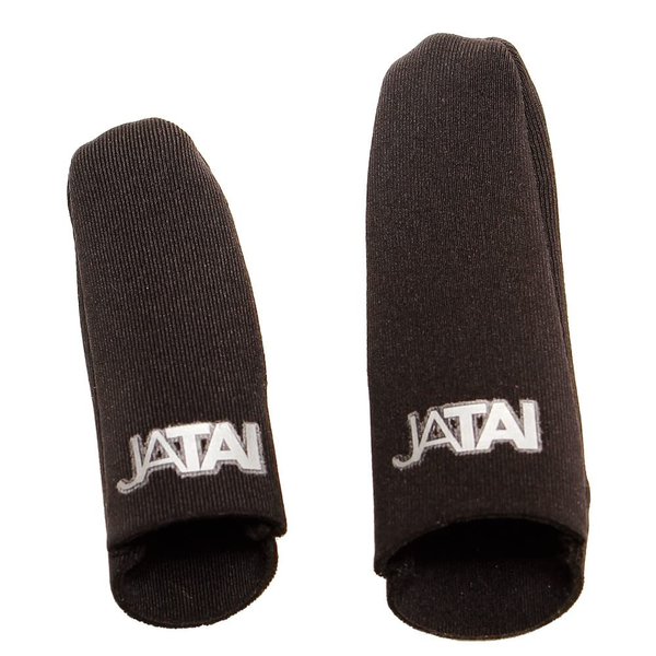 JATAI Heat Shield - Thermal Finger Protection Guards for Curling and Flat Irons, Wands, Blow Dryers - 2pc (Thumb & Finger) (M/L - thumb wider than 3/4" (2cm), Black)
