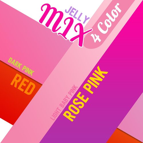 qiipii Light Pink Red Jelly Resin Rhinestones Bulk 3mm 4mm 5mm Flatback Hot Pink Stones for Crafting Colorful AB Non-Hotfix Rose Pink Resin Gems Diamonds for Crafts DIY Tumblers Nails Eyes Face Makeup