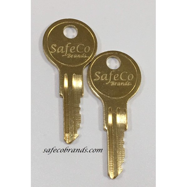 Husky Tool Chest Tool Box Key Code Series T00 thru T10 2-Keys SafeCo Brands (T05)