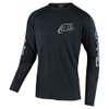Troy Lee Designs SE Ultra Mens Jersey for Racing Motocross Dirt Bike, 4 Wheeler or ATV. Racing Day Performance. Adult, Unisex - Black, XX-Large
