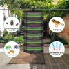HYDGOOHO 6 Layer Herb Drying Rack Net Mesh with Green Zippers,Bonus Hook Drying Rack Herbs for Hydroponics Plant Bud Seed, Mesh Hanging Plant Dry,Herb Dry Net for Garden (Zipper Type)