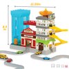 Driven by Battat – Pocket Big City Cruisin' Fleet – 60pc City Playset for Kids – Toy Cars Included – Buildings, Ramp, Tracks & More – Kids 3 Years +