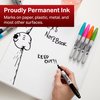 Sharpie Permanent Markers Fine Point Black 2 Count