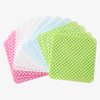 BLUERISE Lint Free Nail Wipes Colorful 1200pcs Nail Polish Remover Pads Soft Absorbable Eyelash Extension Glue Cleaning Wipes