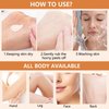 Orange Exfoliating Gel, Face Body Exfoliating Scrub Gel, Deep Cleansing Moisturizing Facial Exfoliator, Natural Orange Peeling Gel Face Scrub Cream for Women Skin Care (3PCS)