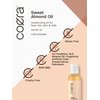 Coera Sweet Almond Oil for Face, Hair, Skin & Nails | 4 fl oz | Cold Pressed & Hexane Free | Carrier Oil | Free of Parabens, SLS, & Fragrances