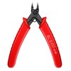 Flush Cutter, Wire Cutters, BS-8109 Soft Wire Cutter Pliers Precision Micro Cutter Anti-Slip Flush Cutter for Electronics Aluminum Jewelry 3D Printing Copper Wire Cables Floral