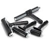 Pumtus 4 Pack Brayer Roller, Rubber Printmaking Brayers, Black Brayer Tool Paint Brush, Ink Applicator Art Craft Oil Painting Tool for Printmaking, Wallpapers, Stamping, Gluing