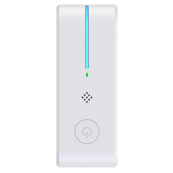 Plug-in Air Purifier, Ionizer Air Purifier Portable Air Purifier for Home, Bedrooms, Toilets, Living Room, Bathrooms, Closets, Pet Room, Power Saving White