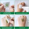 24 Sheet Motivational Mental Health Temporary Tattoos, Green Mental Health Awareness Tattoos, Inspirational Mental Health Stickers Mental Health Awareness Items for Gifting Event Rewards Lecture Party