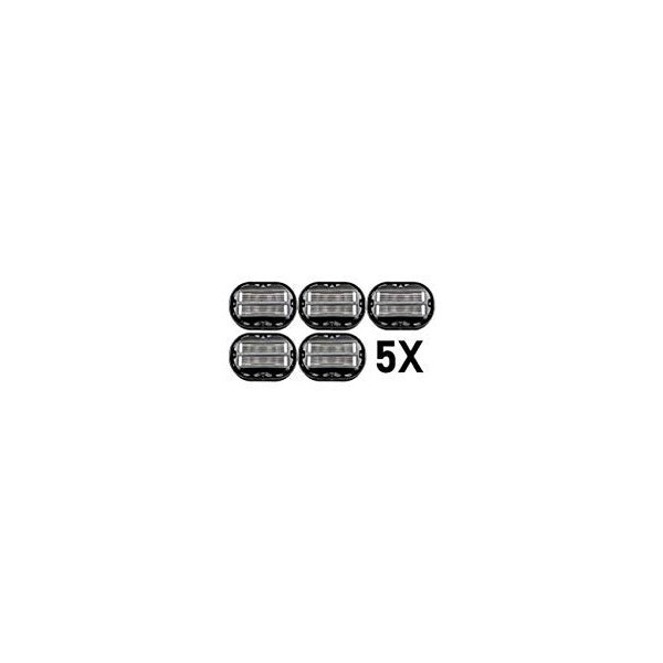 5x Classic Omnishaver - Black - The Fastest Way to Shave Head, Legs, Arms, Body|An Alternative to Disposable Shaving Razors, Self Cleans & Strops During Use with Durable Blade|Bald Head Shaver for Men