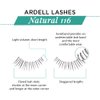 Ardell Natural Lashes False Eyelashes 116 Black (4 pack)