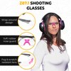 TradeSmart High-Performance Earmuffs for Shooting Range & Shooting Eye Protection Glasses + Firearm Confidence Course Included