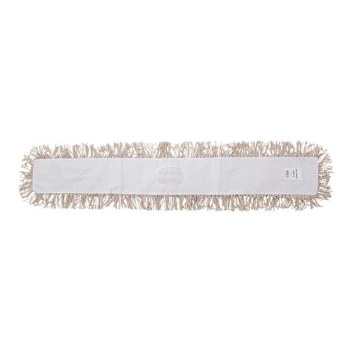 Boardwalk BWK1348 48 in. x 5 in. Hygrade Cotton Industrial Dust Mop Head - White