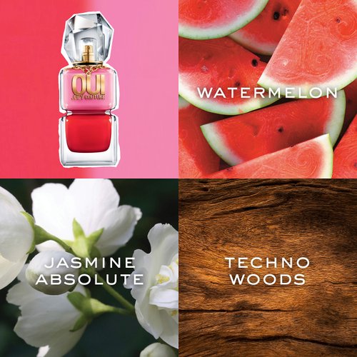 Juicy Couture Body Lotion, Oui Scented Body Lotion for Women, Women's Body Moisturizer for Dry Skin 4.2 Fl Oz