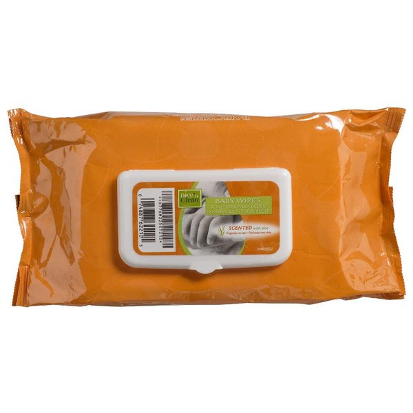 Nice 'N Clean Baby Wipes Scented, Solo Softpack, 7 x 8 Inch, M225XT (Case of 960)