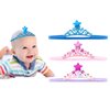 YARIEW Baby Girl Elastic Headbands Star Headband Mermaid Elastic Headbands Toddler Hair Band Baby Crown Toddler Hair Accessories Mermaid Birthday Decorations