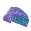 VNC 20Pcs 12X6cm Nail Art Soft Stamping Protective Shell Plastic Holder Stamper Rectangel Stamp Holder