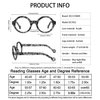 OCCI CHIARI Reading Glasses for Women 1.0 Blue light Reader for lady(1.0 1.5 2.0 2.5 3.0 3.5 4.0) Digintal Games for Eye Strain