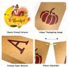 Thanksgiving Decorations, Give Thanks Banner, Thanksgiving Banner Party Decorations with 12pcs Hanging Swirls, Fall Banner with Turkey Decorations for Home Outdoor Indoor Office Classroom, Fall