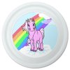 GRAPHICS & MORE Unicorn Pony Rainbow Pink Novelty 9" Flying Disc