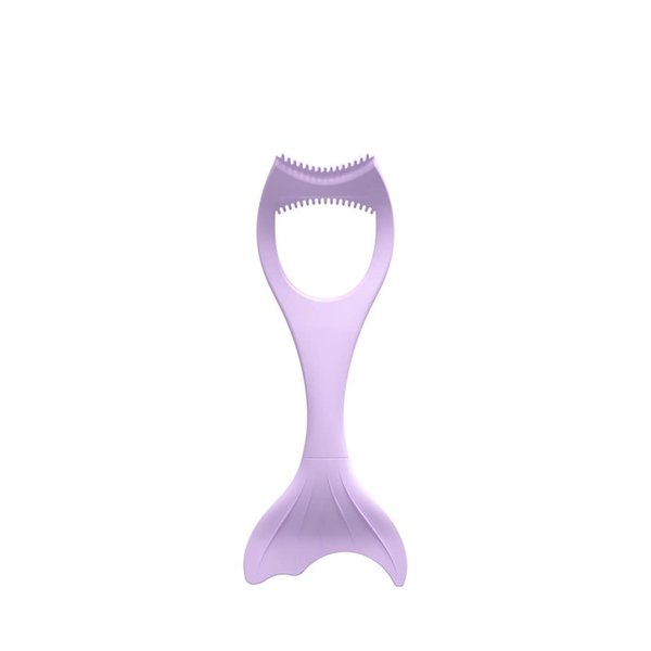 VIXIIV Eyeliner Stencil Silicone Winged Tip Eyeliner Aid Lipstick Wearing Aid Eyeliner Molds Eye Liner Shadow Guide Template Multifunctional Lazy Quick Makeup Tool (Purple)