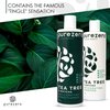 Purezero Tea Tree & Matcha Shampoo and Conditioner Set - Nourishing & Invigorating Scalp Treatment - Zero Sulfates/Parabens/Dyes -100% Vegan & Cruelty Free - Great For Color Treated Hair