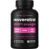 NutraChamps Resveratrol Supplement, Extra Strength Formula for Healthy Aging, Immune Support, 60 Vegan Capsules with Trans-Resveratrol, Green Tea Leaf, Acai Berry & Grape Seed Extract