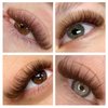 Colored Lash Extensions, 16 Rows Cashmere lash extensions, 0.07 C Curl Lash Extensions, 15mm Classic Lash Extensions, Single Lash Extensions for Professional(Brown Gradient 0.07C-15mm)