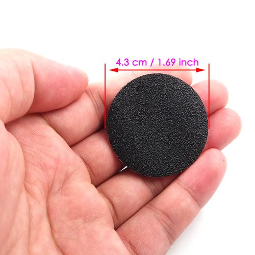 1 Box (60pcs) Replacement Sandpaper Pad Disks Discs (Extra Coarse 80 Grit) for Electric Foot File Callus Remover Machine