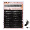 Fluffy Lash Clusters 10-20mm with Bottom Lashes 5-7mm Thick 200D Eyelashes 214 Pcs D Curl Mega Volume Eyelash Clusters Beginner Friendly Cluster Eyelash Extensions DIY at Home, by Anforlin