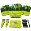 Blue Orchards Golf Value Party Supplies Pack (60 Pieces for 16 Guests) - Golf Party Decorations, Sports Themed Birthday, Golf Ball Plates and Napkins, Golf Themed Party, Masters Golf Party