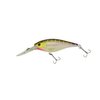 Berkley Flicker Shad Fishing Lure, Black Silver, 5/16 oz, 2 3/4in | 7cm Crankbaits, Size, Profile and Dive Depth Imitates Real Shad, Equipped with Fusion19 Hook