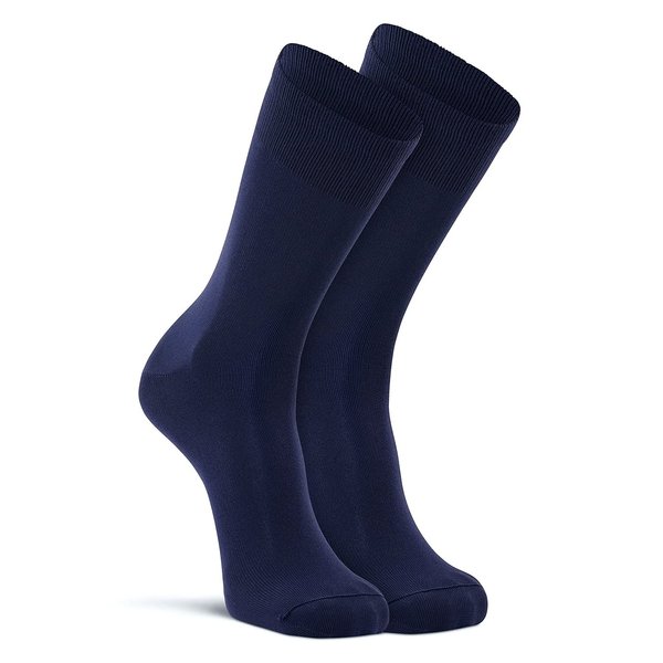 FoxRiver Standard Wick Dry Auras Ultra-Lightweight Liner Crew Socks, Dark Navy, Medium