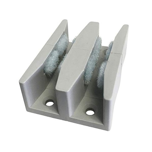 Shower Door Guide for Frameless Sliding Glass Shower Doors up to 5/16" thick