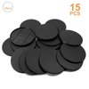 Evemodel 15pcs 100mm Round Bases for Wargames Table Top Military Simulation Scene ABS Plastic