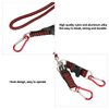 RC Car Traction Rope, RC Traction Rope Nylon Winch Recovery Strap Universal for 1/5 1/8 1/10 Remote Control Car(Red)