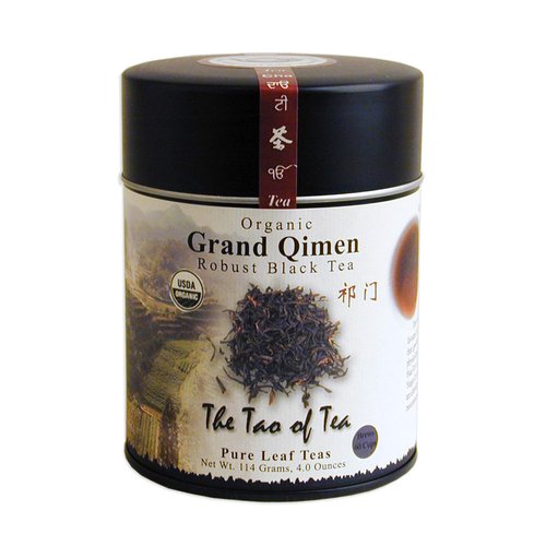The Tao of Tea, Grand Qimen Black Tea, Loose Leaf, Sweet , 4 Ounce Tin