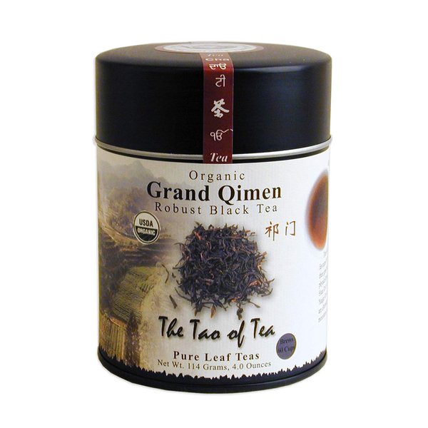 The Tao of Tea, Grand Qimen Black Tea, Loose Leaf, Sweet , 4 Ounce Tin