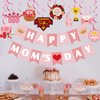 Happy Mother's Day Banner Decorations for Party Mom Banner with Mothers Day Hanging Decorations Mothers Day Party Decorations Supplies Happy Mothers Day Decor