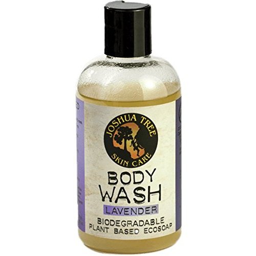 Joshua Tree 8 oz. Eco-Soap - Body Wash, Shampoo - Biodegradable Plant-Based Soap with Organic Ingredients (Lavender)