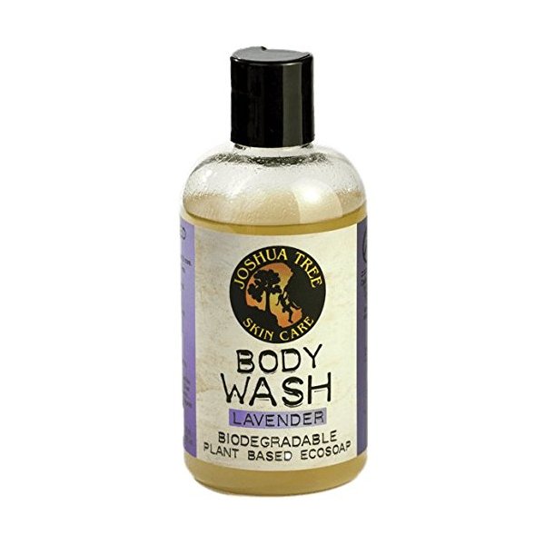 Joshua Tree 8 oz. Eco-Soap - Body Wash, Shampoo - Biodegradable Plant-Based Soap with Organic Ingredients (Lavender)