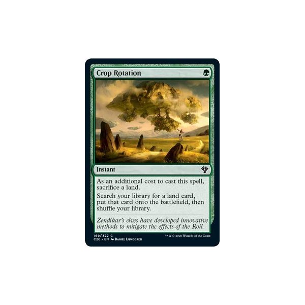 Magic: The Gathering - Crop Rotation - Commander 2020
